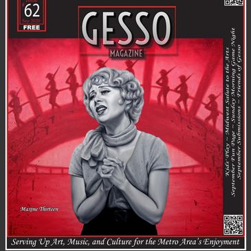 maxine thirteen st. louis gesso magazine featured cover artist