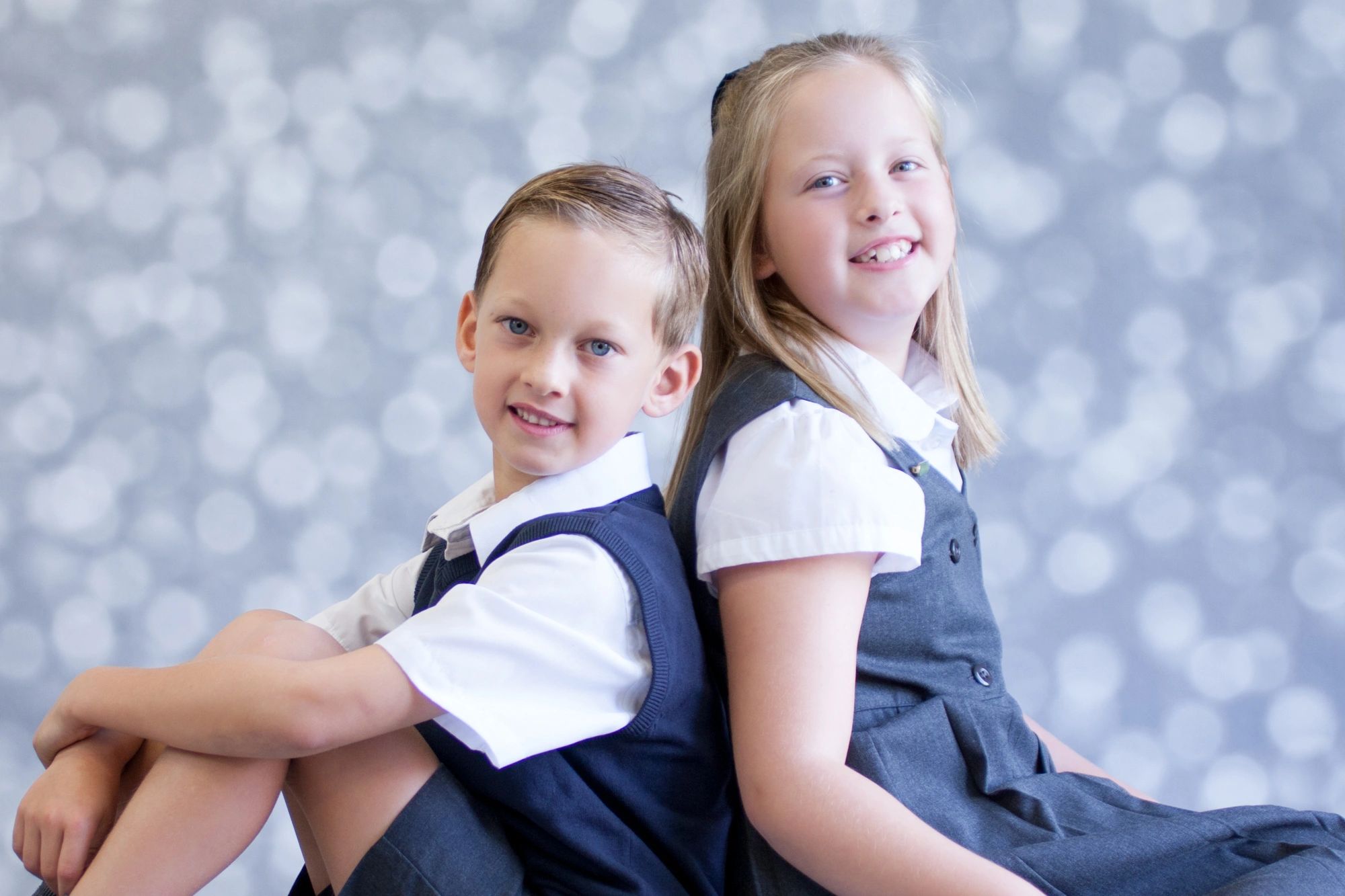 Fun, bright, happy school portraits bringing out your child's personality!