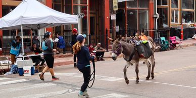 victor pack burro race finish photo cred Jay Holland