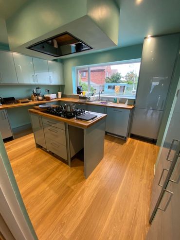 Natural Oak Colour LVT Flooring in Canterbury Recently supplied and installed