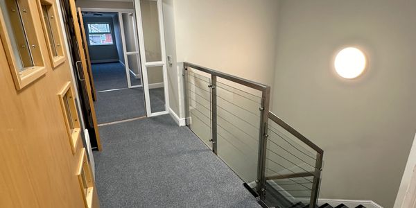 Hard-wearing rental carpet fitted in Ashford