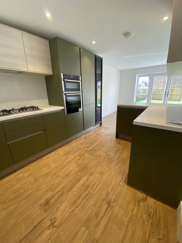 Oak Colour LVT Flooring in Canterbury we recently fitted