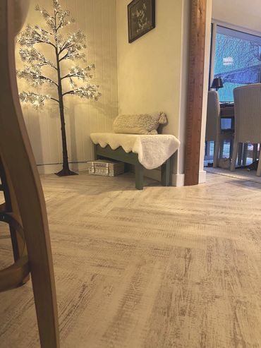 Stunning Karndean Herringbone Supplied and Installed in New Romney.