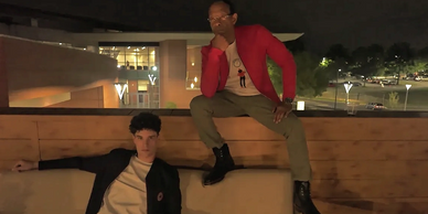 The Casual Redeye Logo Jacket -  Navy Blue & Hminds Logo Jacket - Red