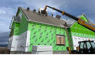 Commercial project progress photo