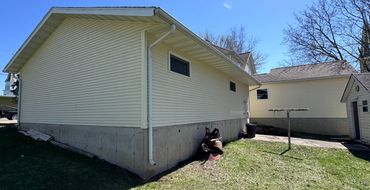 After Soft Wash in Platteville WI