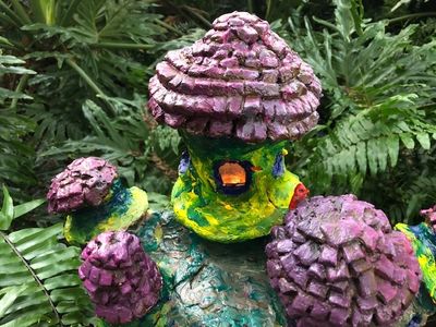 Rob Kircher creates unique Dryadsia Fairy Houses in his heirloom Custom Toys workshop!
