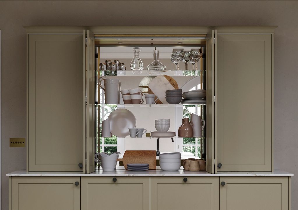 Masterclass Kitchen Signature Collection
Breakfast Dresser with Bi-Fold Doors