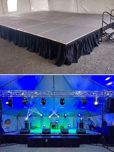 mobile stage rental, concert stage rental, concert stage rental in san Antonio texas, stage panel