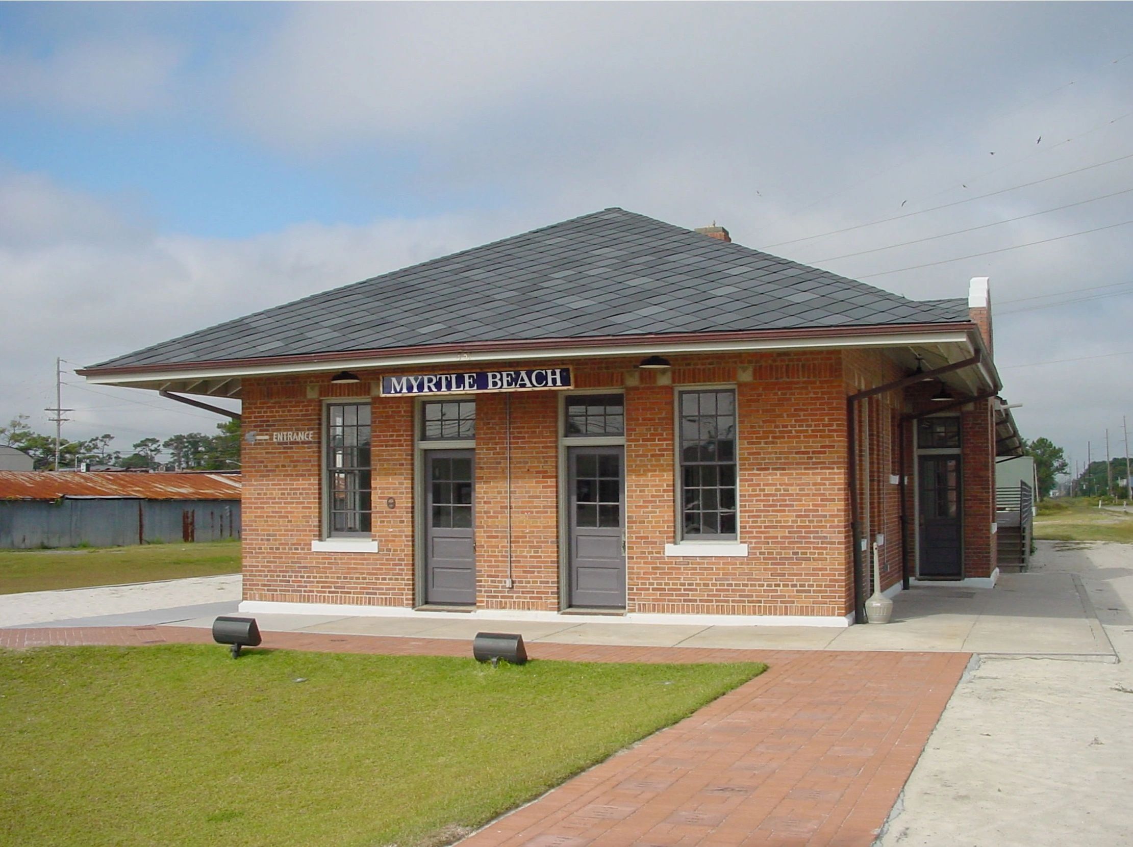 Historic Myrtle beach Train Depot Restoration