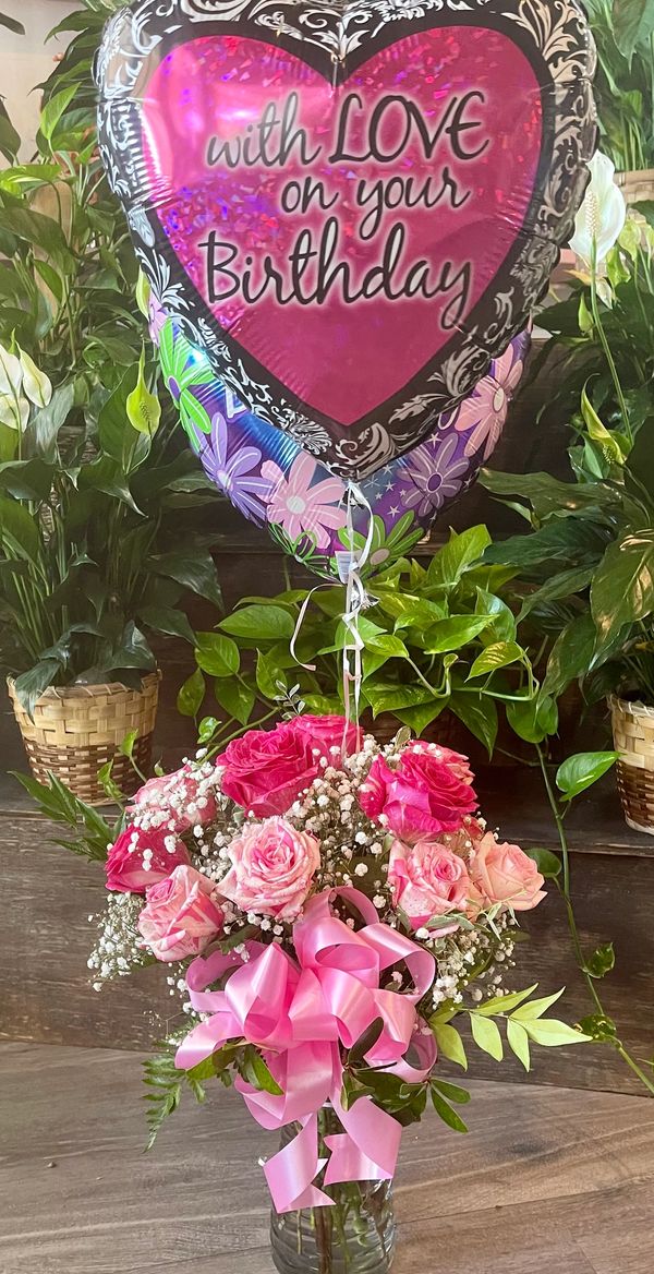 Rose Birthday Arr. Mylar