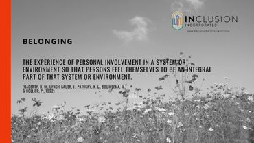 Definition of Belonging