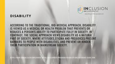 Definition of Disability