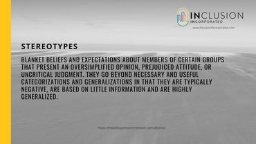 Definition of Stererotypes