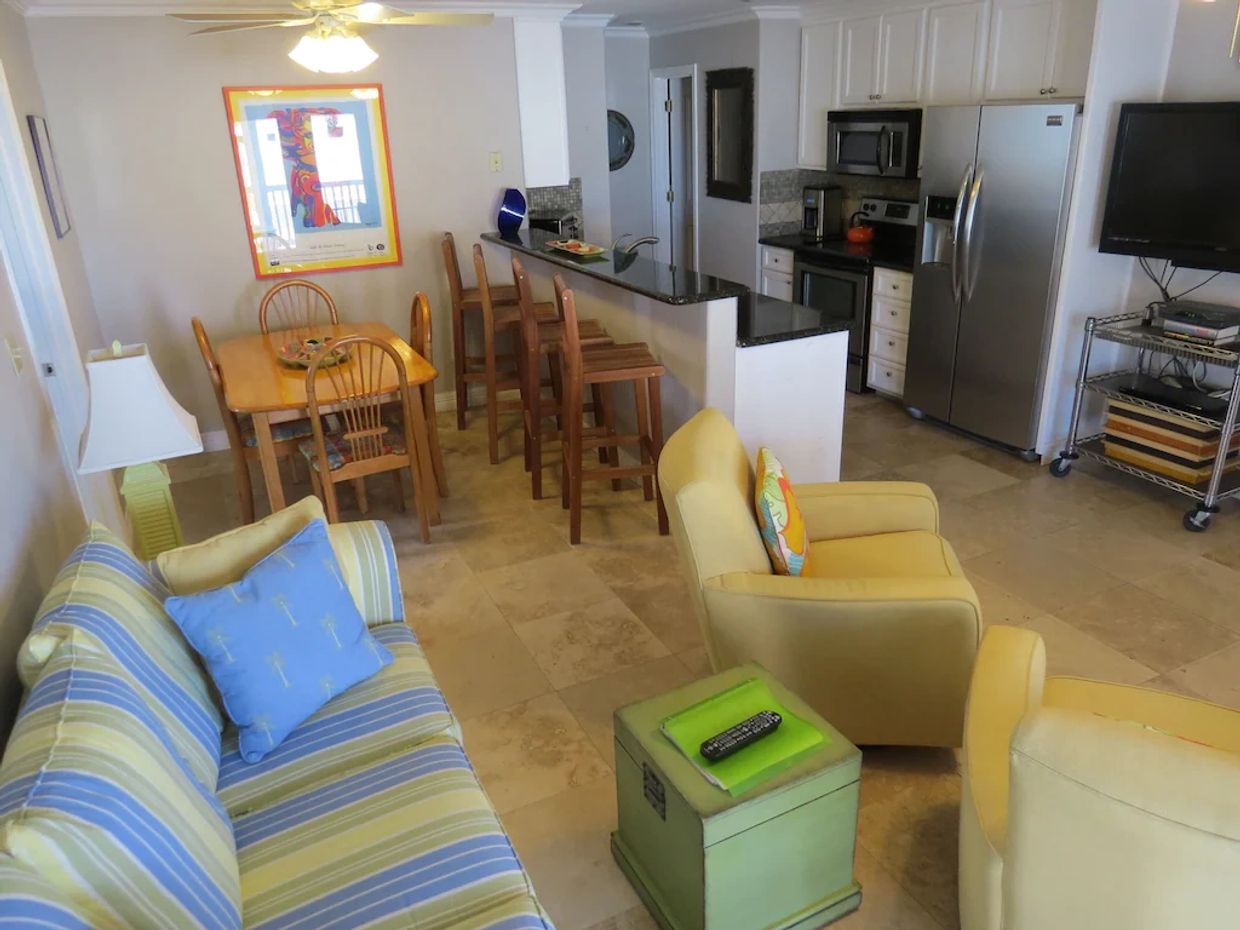 Open interior of the south unit.