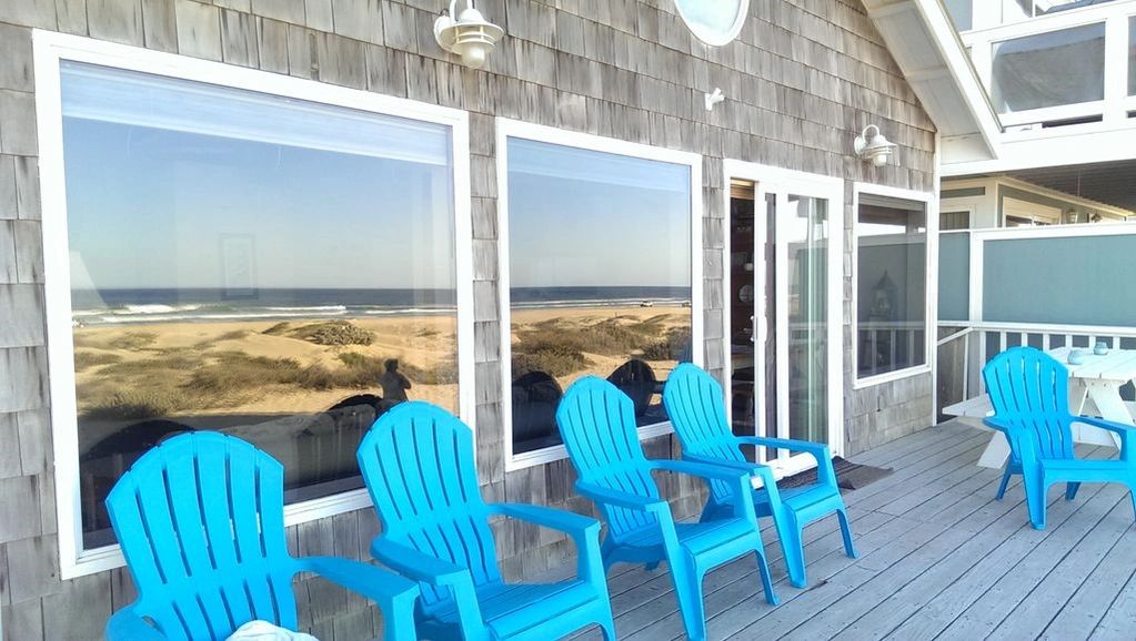 Oceanfront Summer Fun #1. 
At this home you are allowed a total of 10 Guests.

