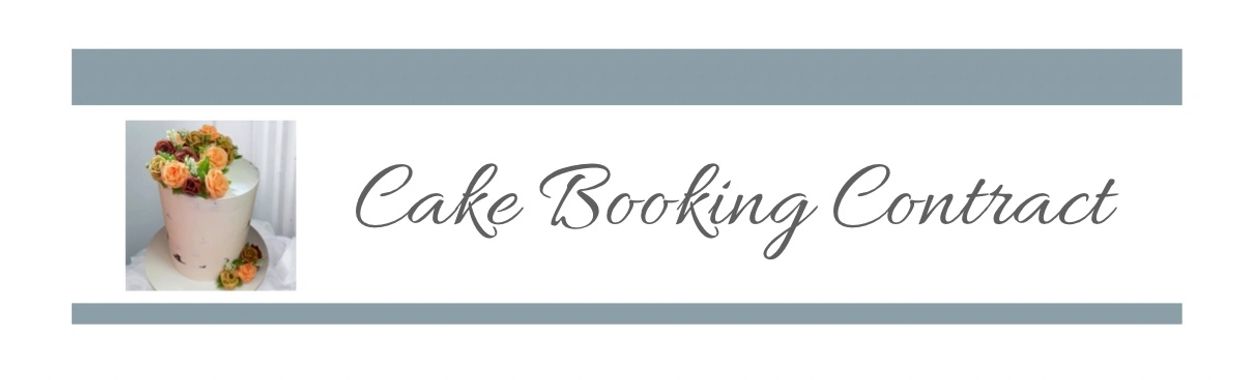 Cake booking contract Dublin bakery