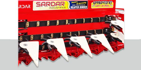 2024 New Model Reaper Binder Machine RicE CUTTING GOOD QUALITY, 2024 ट्रैक्टर चलित रीपर कम बाइंडर