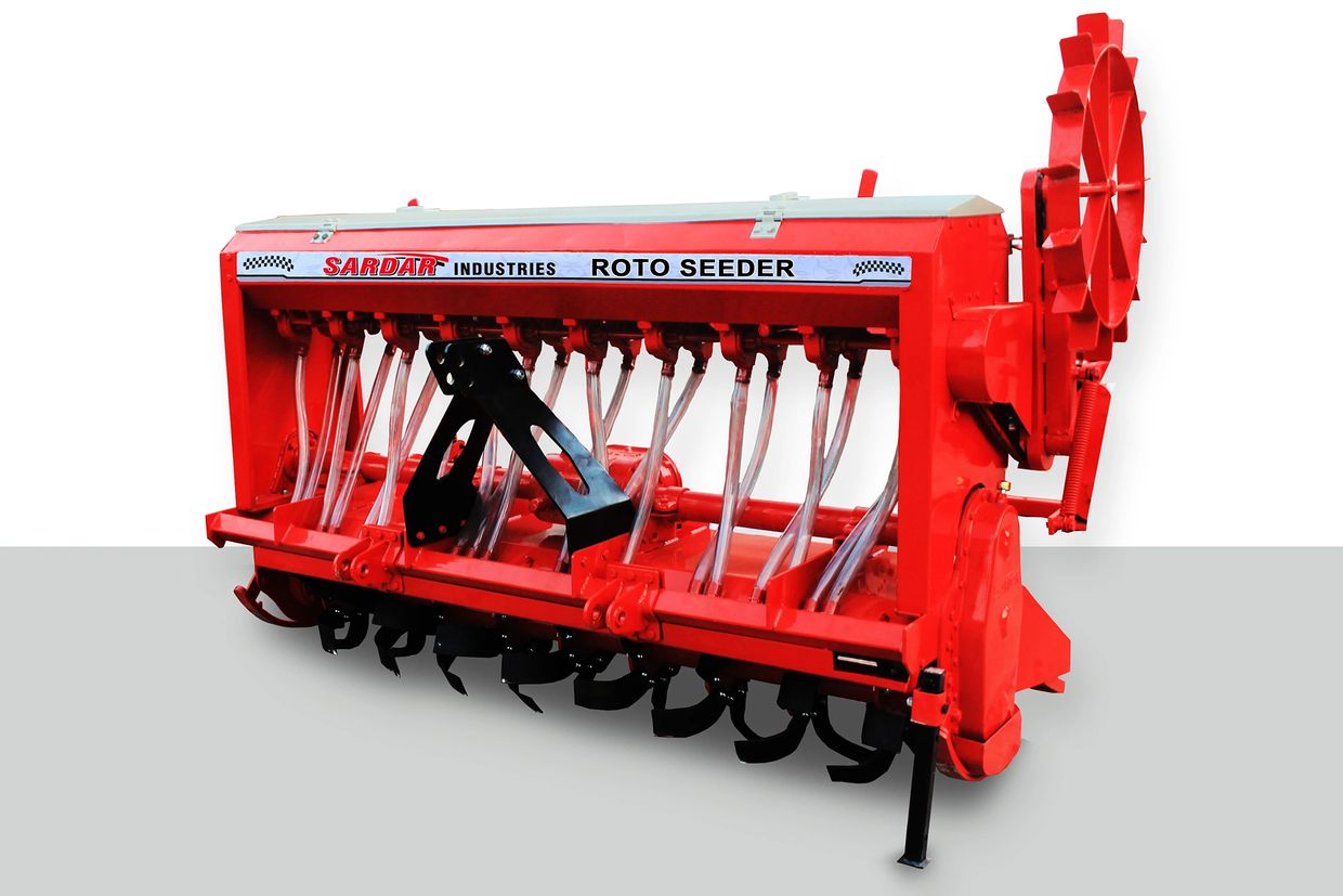 manufacturer, exporter and supplier of  rotavator/roto seeder/ roto seed drill in mansa Punjab India