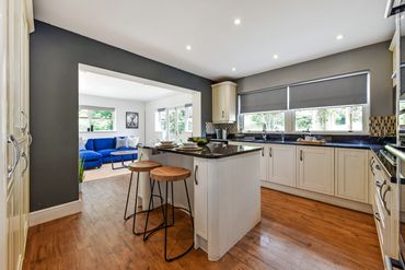 Family-sized kitchen for entertaining