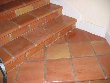saltillo stair tiles saltillo stairs