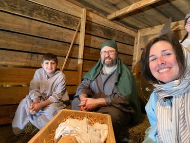Behind the scenes at the Live Nativity 2021
