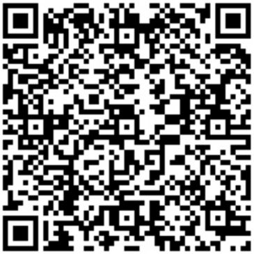 A QR code with dense black and white patterns.
