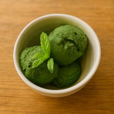 Matcha Ice Cream. Matcha wholesale with receipe support