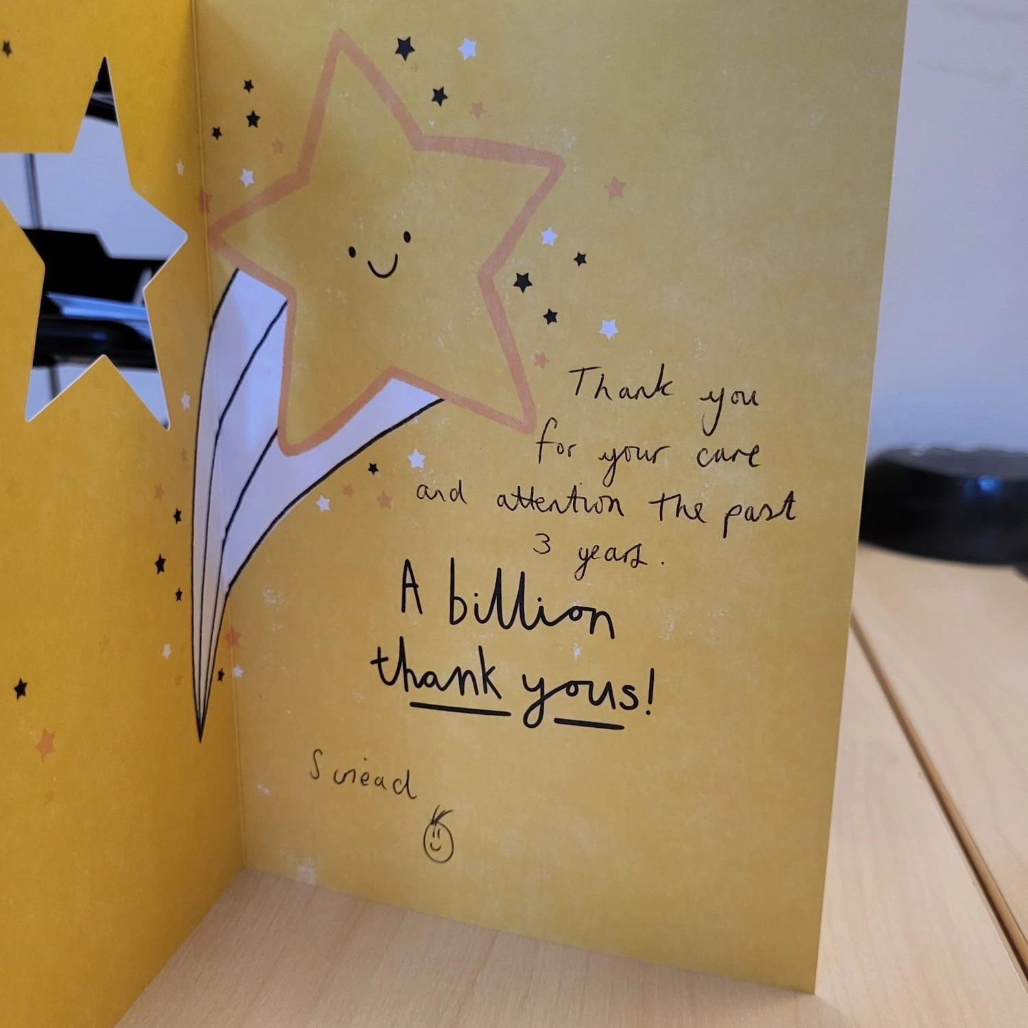 Card from client
