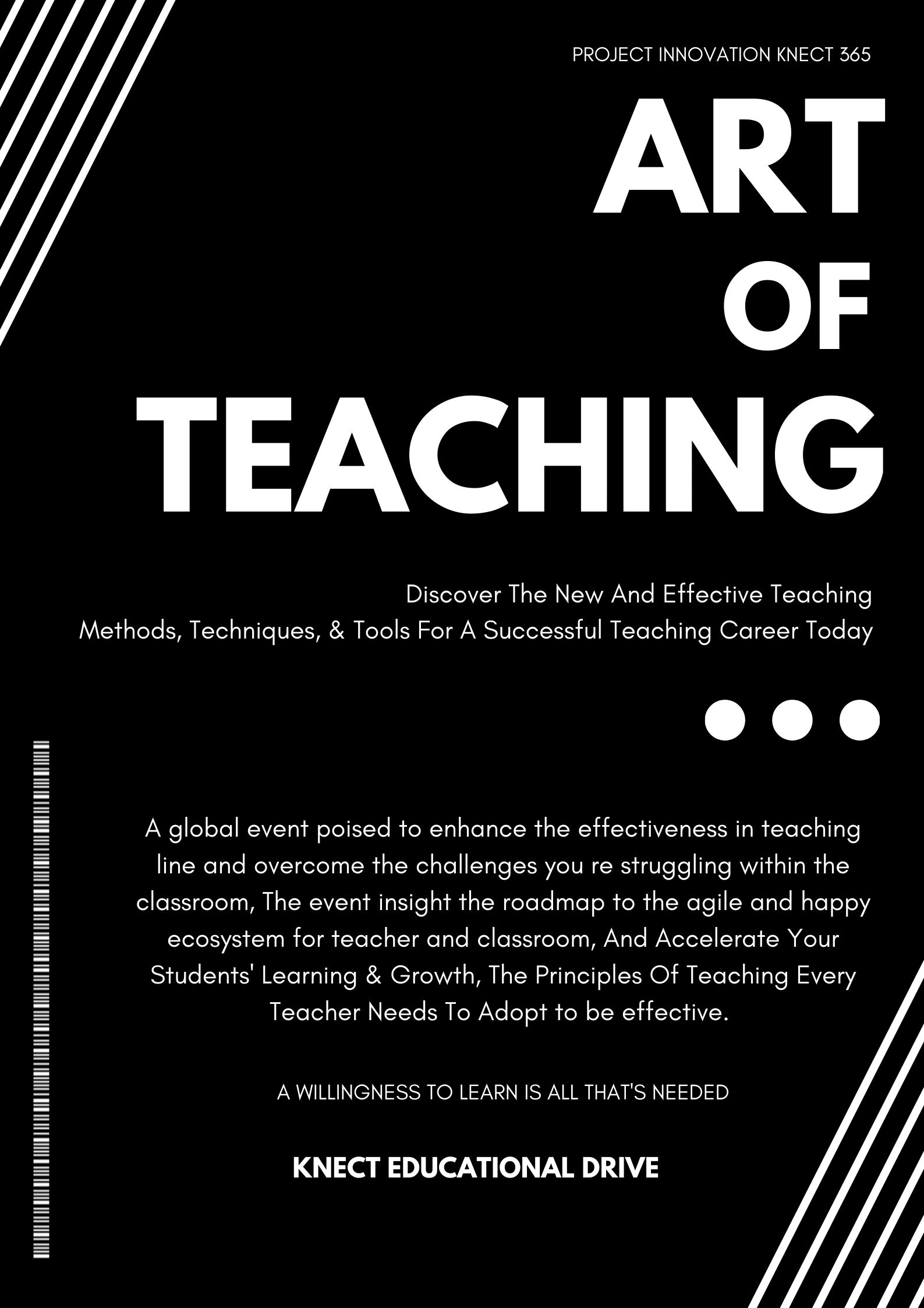 Project Innovation Knect 365 art of teaching event