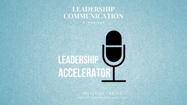 Project Innovation Knect 365, webinar on leadership acceleration
