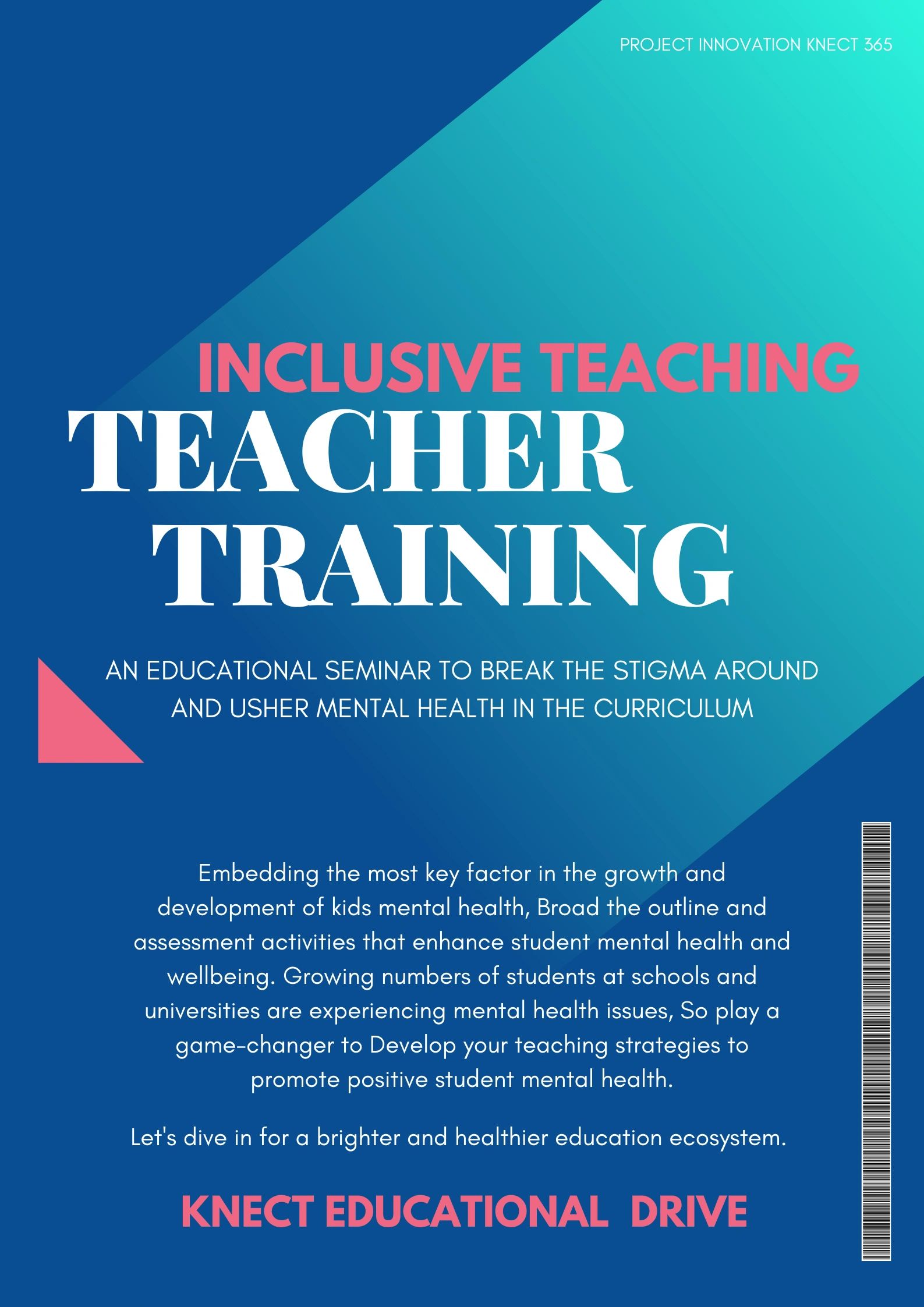 Project Innovation Knect 365 inclusive teaching