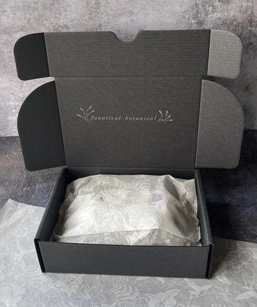 Example of our postage boxes and packaging materials