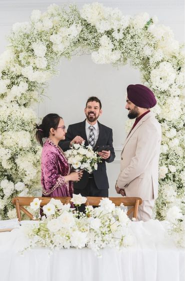 Multicultural wedding