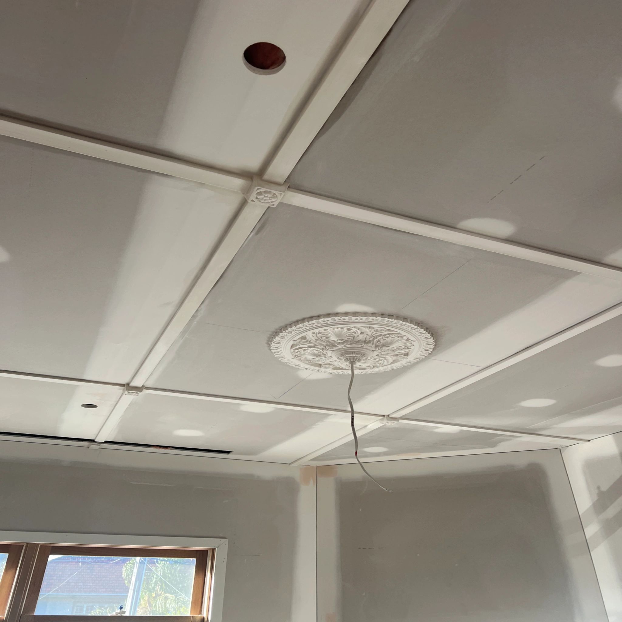 Ceiling Rose, Ceiling straps and Bosses