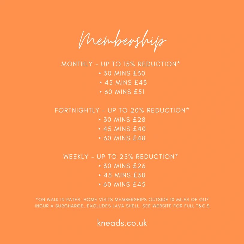 Details of membership pricing and options 