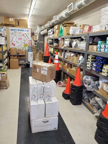 Leek Safety and Fire Equipment warehouse in Odessa, Texas
