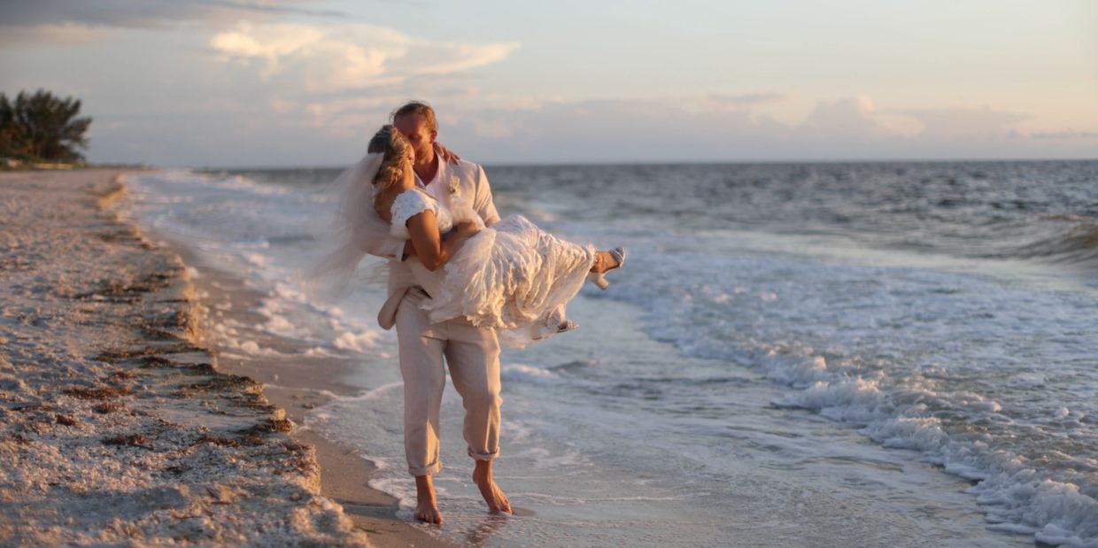 Wedding cinematography in Boca Grande Florida.