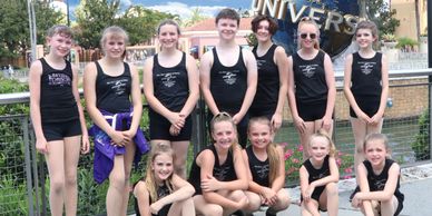 Dancimation Group at Universal Studios