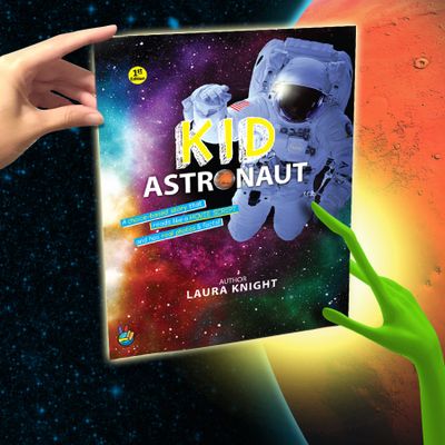 Kid Astronaut Book Space STEM Books Childrens Laura knight Mars NASA Adventure Kids SciFi Aliens 