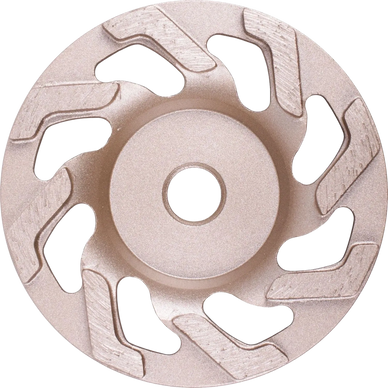 FCW Turbo Fan Diamond Cup Wheel - Low profile, Vented for Fast and Smooth Results