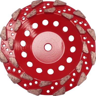 LDC Lightning Diamond Cup Wheel for Fast, Aggressive Removal and Surface Preparation