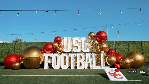 football recruiting decoration, college football balloons