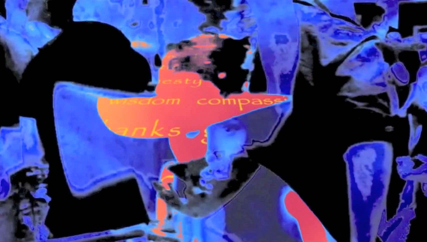 Outtake from an art film that graced the walls of the famous Hollywood SupperClub on Hollywood blvd.