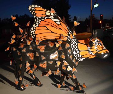 Butterfly cow by Deprise