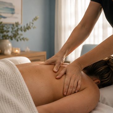 Therapeutic massage at The Center: Mind, Body & Spirit in Buzzards Bay, MA.