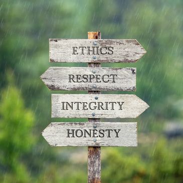 The importance of ethics, respect, integrity and honesty in Counselling