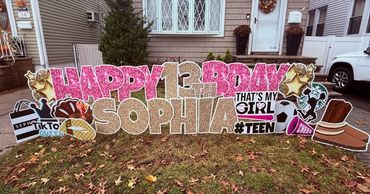 Birthday Lawn Sign