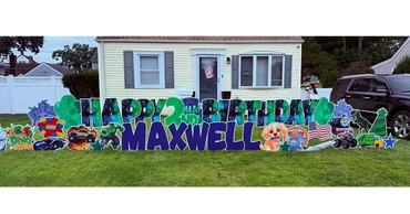 Birthday Lawn Sign Valley Stream