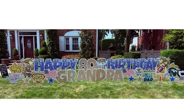 Birthday Lawn Sign Valley Stream